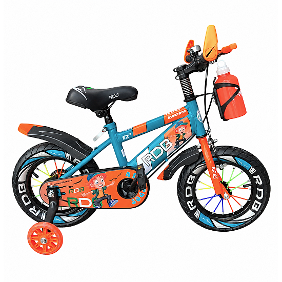 Bicicleta copii pentru baieti RDB Albatros, 12 inch, portocaliu Bicicleta copii pentru baieti RDB Albatros, 12 inch, portocaliu