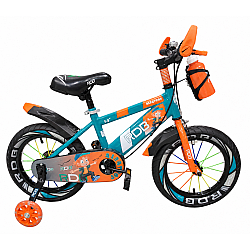 Bicicleta copii pentru baieti RDB Albatros, 14 inch, portocaliu Bicicleta copii pentru baieti RDB Albatros, 14 inch, portocaliu