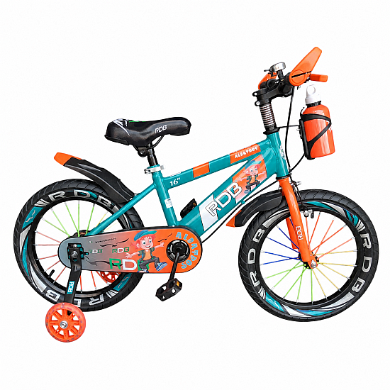 Bicicleta copii pentru baieti RDB Albatros, 16 inch, portocaliu Bicicleta copii pentru baieti RDB Albatros, 16 inch, portocaliu
