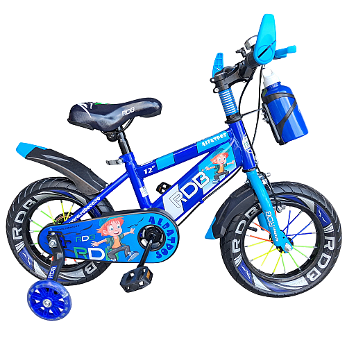 Bicicleta copii pentru baieti RDB Albatros, 12 inch, albastru