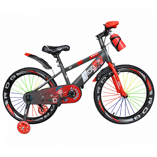 Bicicleta copii pentru baieti RDB Albatros, 20 inch, rosu