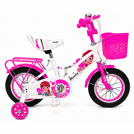 Bicicleta copii pentru fete RDB Mierla Fucsia, 12 inch Bicicleta copii pentru fete RDB Mierla Fucsia, 12 inch