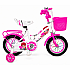 Bicicleta copii pentru fete RDB Mierla Fucsia, 12 inch