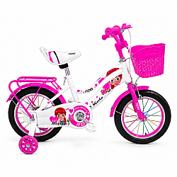 Bicicleta copii pentru fete RDB Mierla Fucsia, 14 inch Bicicleta copii pentru fete RDB Mierla Fucsia, 14 inch