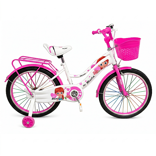 Bicicleta copii pentru fete RDB Mierla Fucsia, 20 inch Bicicleta copii pentru fete RDB Mierla Fucsia, 20 inch