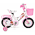 Bicicleta copii pentru fete RDB Mierla, 12 inch, roz