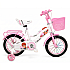 Bicicleta copii pentru fete RDB Mierla, 14 inch, roz