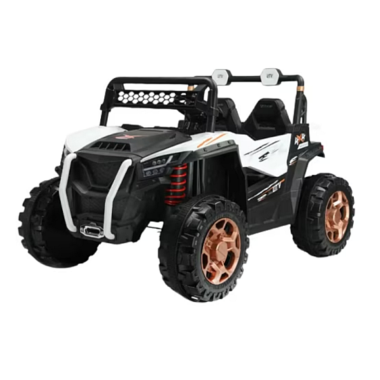 Masinuta electrica pentru copii RDB-809 tip SUV super cu 4 motoare 390W, 2 locuri, 12V7AH, roti EVA 4x4, LED, MP3