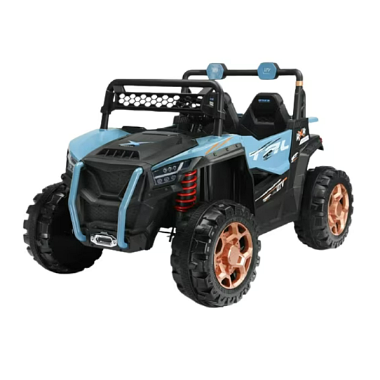 Masinuta electrica pentru copii RDB-809 tip SUV super cu 4 motoare 390W, 2 locuri, 12V7AH, roti EVA 4x4, LED, MP3