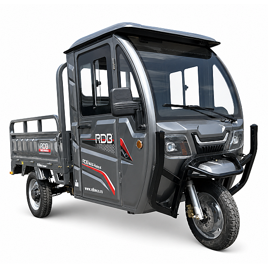 Triciclu electric, RDB MAX-Klass4, acoperis inchis, fara permis, 72V 32Ah, 4000W, 25km/h