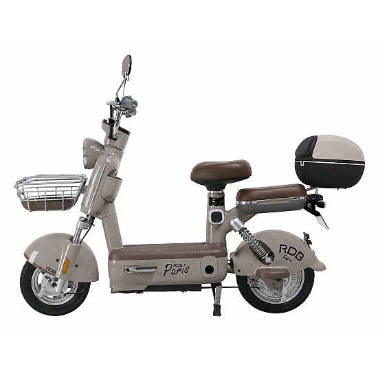 Scuter Electric RDB PARIS+, 600W, fara permis, 48V 20Ah, 25km/h