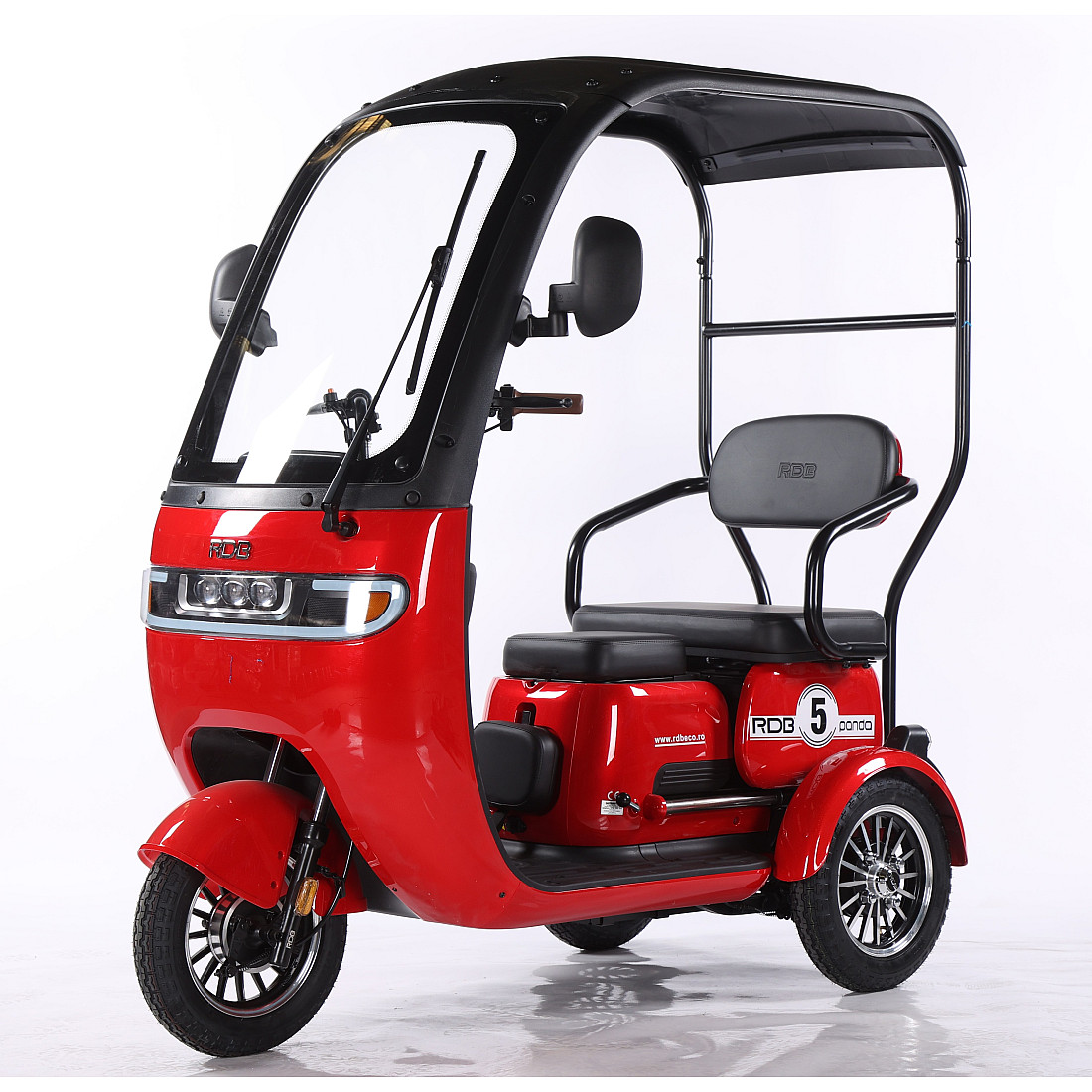 Triciclu Electric RDB Panda 5, 650W, 60V20Ah, Fără permis