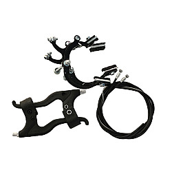 Set complet frână V-Brake - Manete aluminiu