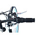 Bicicletă RDB Elegance, 26 Inch, Frâne V-brake, Oțel, Alb cu design albastru