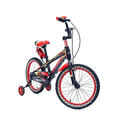 Bicicletă copii RDB ASC-872, 16 Inch, Cu roți ajutătoare și sticlă pentru apă