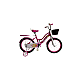 Bicicletă copii RDB ASC-884, 16 inch, Cu roți ajutătoare și coș depozitare