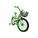 Bicicletă copii RDB ASC-884, 16 inch, Cu roți ajutătoare și coș depozitare