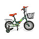 Bicicleta Copii "RDB Pescarusul" Verde, Pliabila, cu Frana Disc (12 inch)