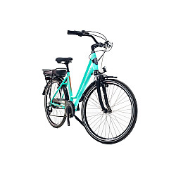 Bicicletă Electrică RDB Devron City Albastru Deschis 26 Inch