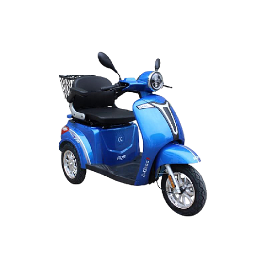 Tricicletă electrică RDB C-klass2, 800 W frână față disc, model nou 2022, 25 km/h