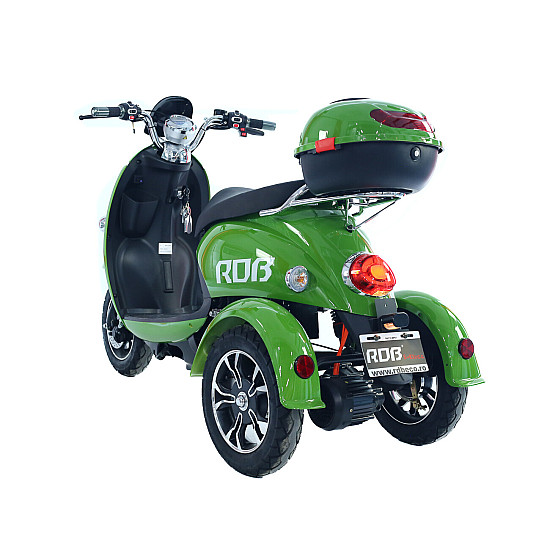 Tricicletă electrică RDB E-KLASS, 800 W, fără permis, model 2022, 25 km/h