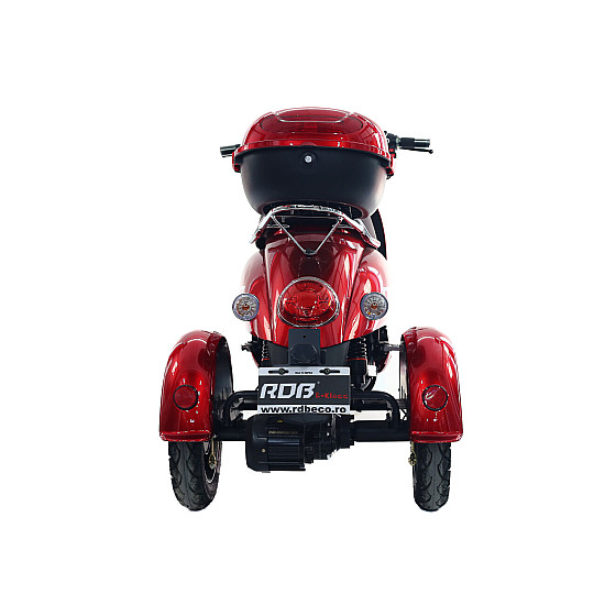 Tricicletă electrică RDB E-KLASS, 800 W, fără permis, model 2022, 25 km/h