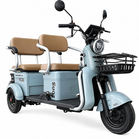 Triciclu Electric RDB LONG, fara permis, 2000W, 25km/h Triciclu Electric RDB LONG, fara permis, 2000W, 25km/h