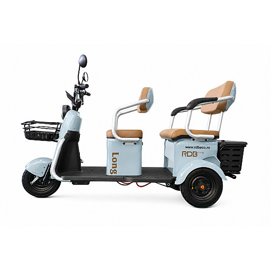 Triciclu Electric RDB LONG, fara permis, 2000W, 25km/h Triciclu Electric RDB LONG, fara permis, 2000W, 25km/h
