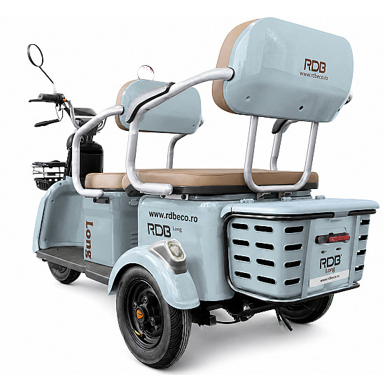 Triciclu Electric RDB LONG, fara permis, 2000W, 25km/h Triciclu Electric RDB LONG, fara permis, 2000W, 25km/h