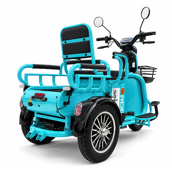 Triciclu Electric RDB SINOE PRO, fara permis, 1160W, 25km/h