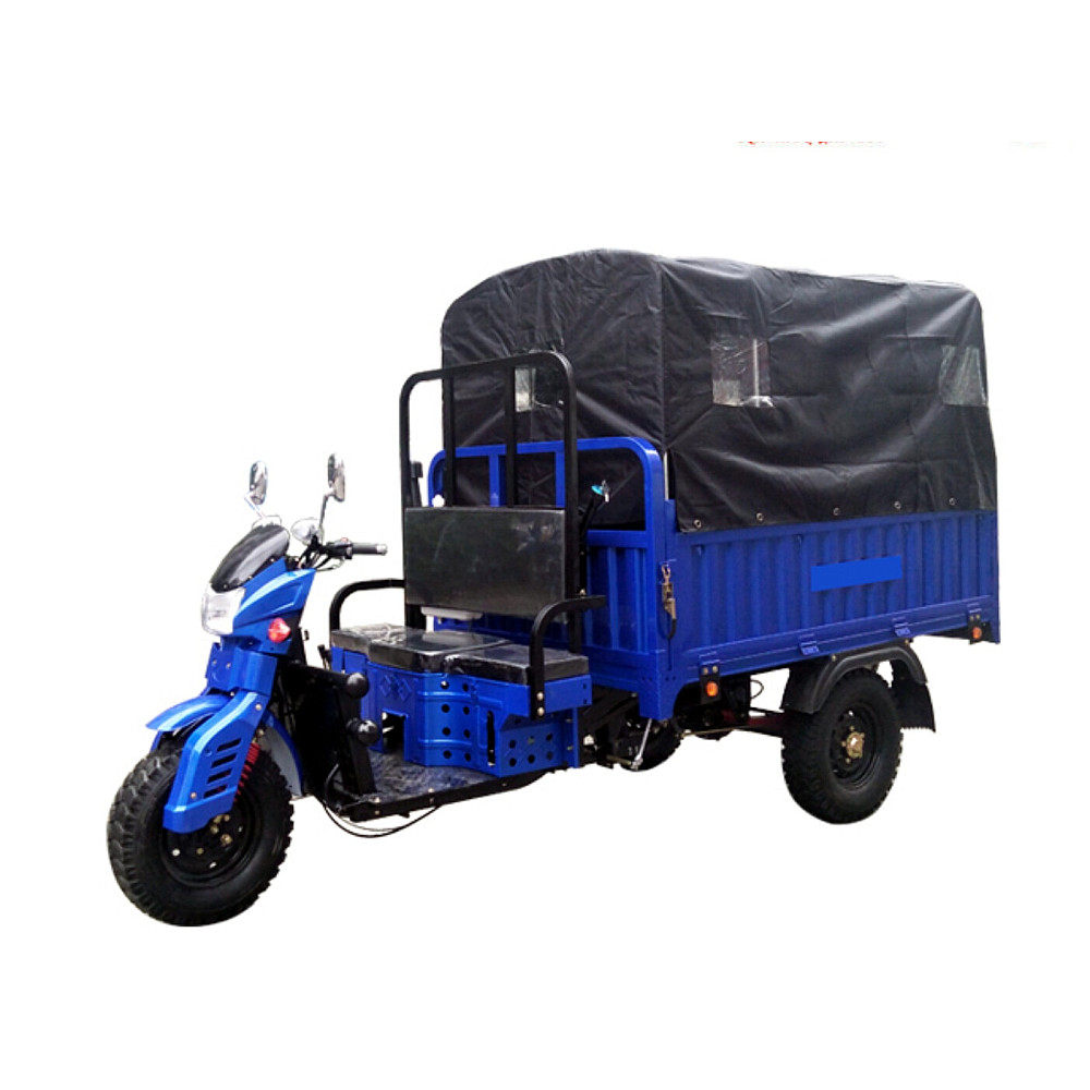 Piese de schimb vehicule electrice - Cadru cu acoperire totala a benei cu material impermeabil pentru triciclu Max-Klass - accesoriu original RDB
