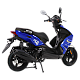 Scuter benzina RDB ROCKET II, Euro 5+, 125cc, 4 timpi