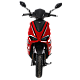 Scuter benzina RDB ROCKET II, Euro 5+, 125cc, 4 timpi