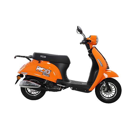 Scuter benzina RDB RETRO, 50cc, 4 timpi, 25km/h, fara permis de conducere