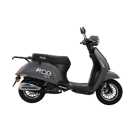 Scuter benzina RDB RETRO, 50cc, 4 timpi, 25km/h, fara permis de conducere