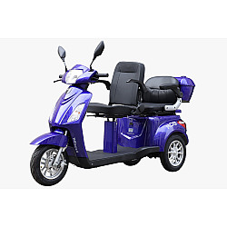 Tricicletă electrică RDB V-KLASS, 1000W, 60V 20AH, fără permis, 2 locuri, 25 km/h