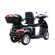 Tricicletă electrică RDB V-KLASS, 1000W, 60V 20AH, fără permis, 2 locuri, 25 km/h