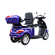 Tricicletă electrică RDB V-KLASS, 1000W, 60V 20AH, fără permis, 2 locuri, 25 km/h