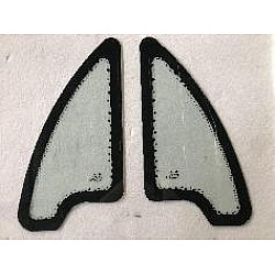 Sticla triunghiulara fereastra