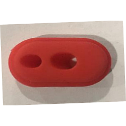 MASCATOR MARE ROSU DIN SILICON CU DOUA GAURI CC10