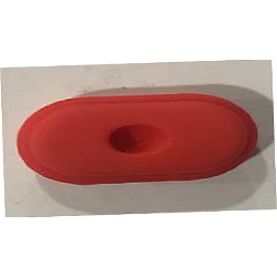 MASCATOR MARE ROSU DIN SILICON CU O GAURA CC10