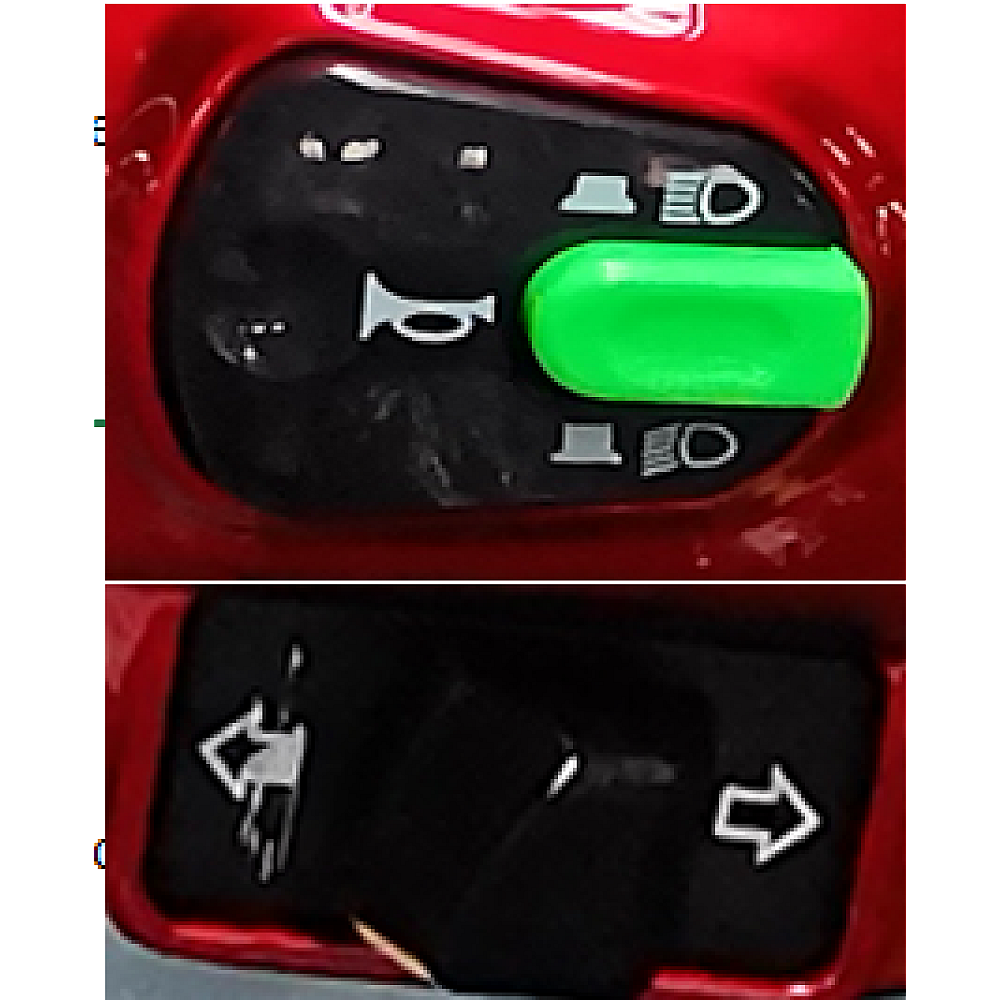 Piese de schimb vehicule electrice - Comutator multifuncțional stânga nou pentru scuter electric RDB Sulina5 - piesă originală
