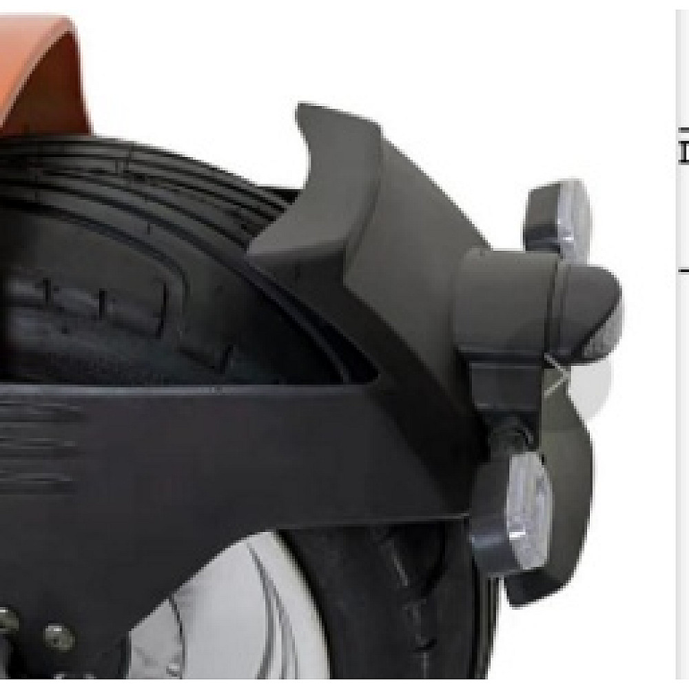 Piese scuter CC25 - Capac inferior pentru carenajul triunghiular spate, compatibil scuter electric RDB CC25 - piesă originală
