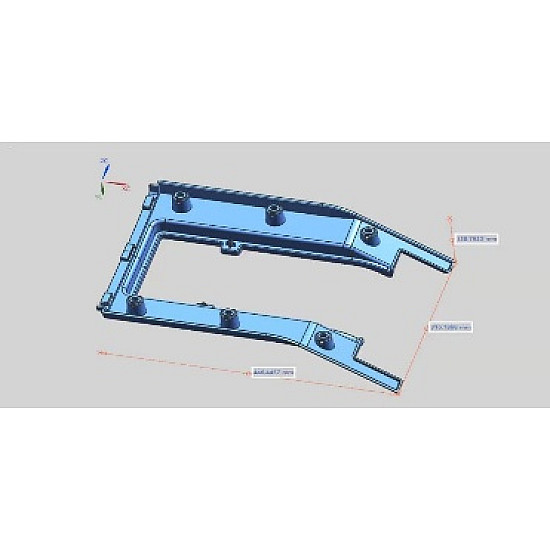 Cadru pentru platforma de sprijin a picioarelor CC25 Cadru pentru platforma de sprijin a picioarelor CC25
