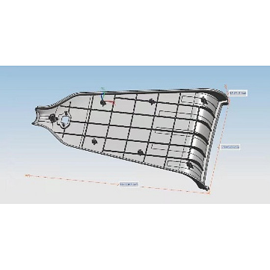 Carenaj triunghiular față CC25 Carenaj triunghiular față CC25