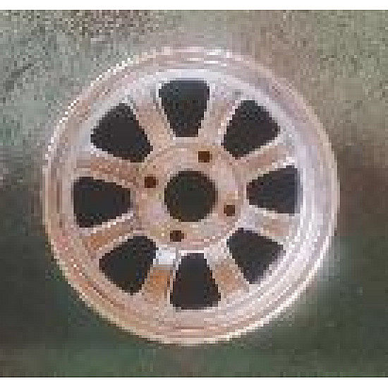 Jantă din aluminiu argintie 4.00-10 COMBY